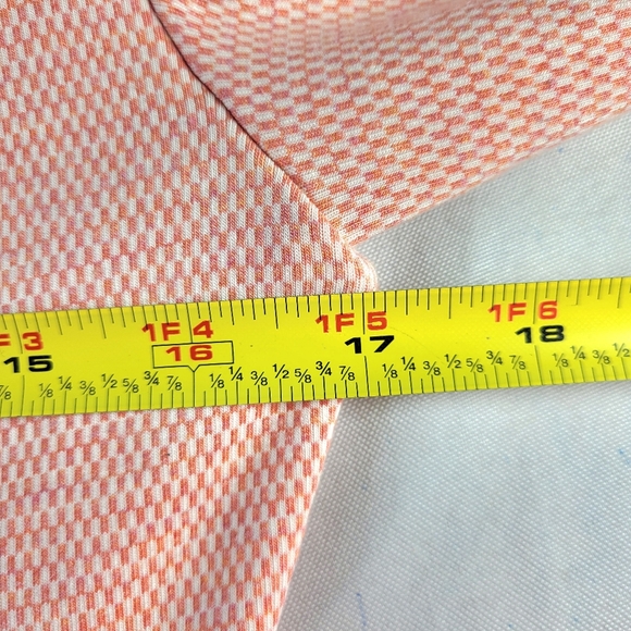 CAbi Take 5 Topper Longline Jacket Size XS Peachy Pink Pockets 3/4 Sleeve Soft - Picture 11 of 13